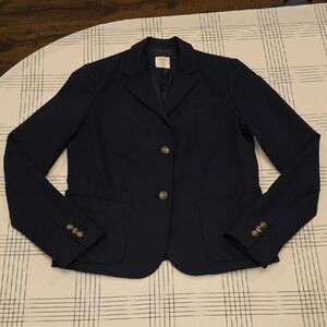 GAP Dark Blue Women's Blazer with Button Details